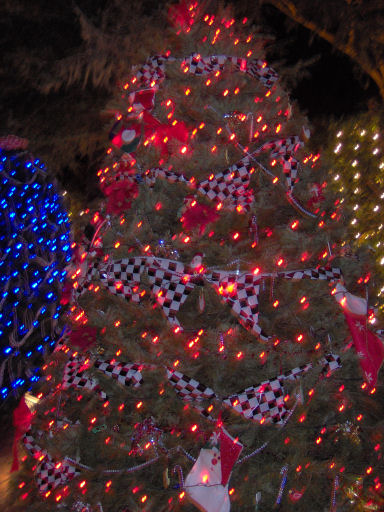 red tree